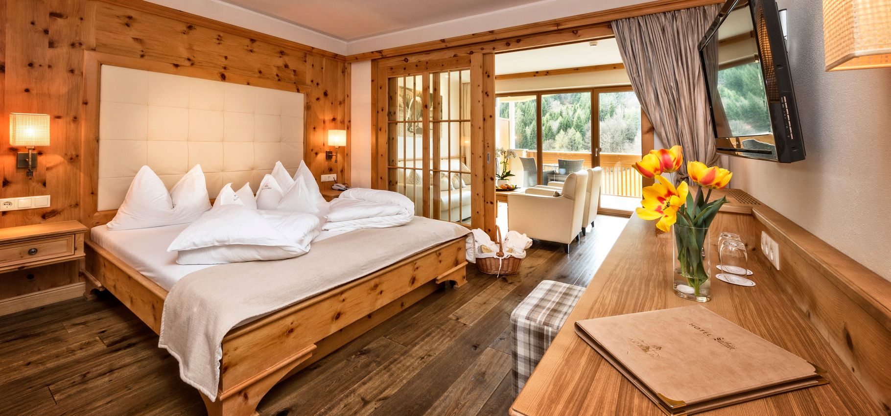 Wohnkomfort in den Suiten im 4 Sterne Hotel Hotel Wohnkomfort Südtirol