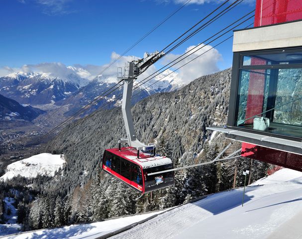 Meran 2000 Skigebiet Skifahren Snowboarden Rodeln Langlaufen Hotel Sulfner Hafling