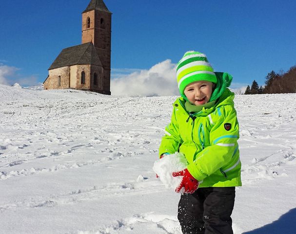 Winter holiday kids children Hotel Sulfner in South Tyrol