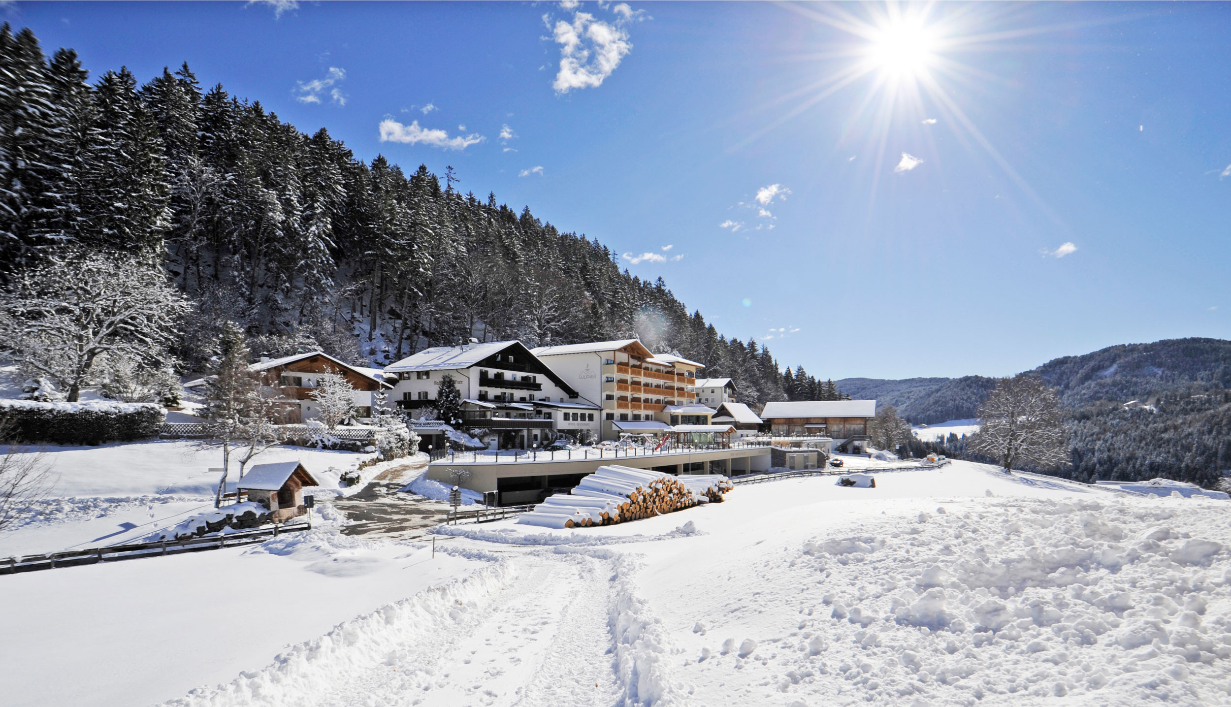 4 Sterne Hotel Sulfner Urlaub im Winter | 4 stelle Sulfner vacanza invernale | 4 star Hotel Sulfner holiday winter