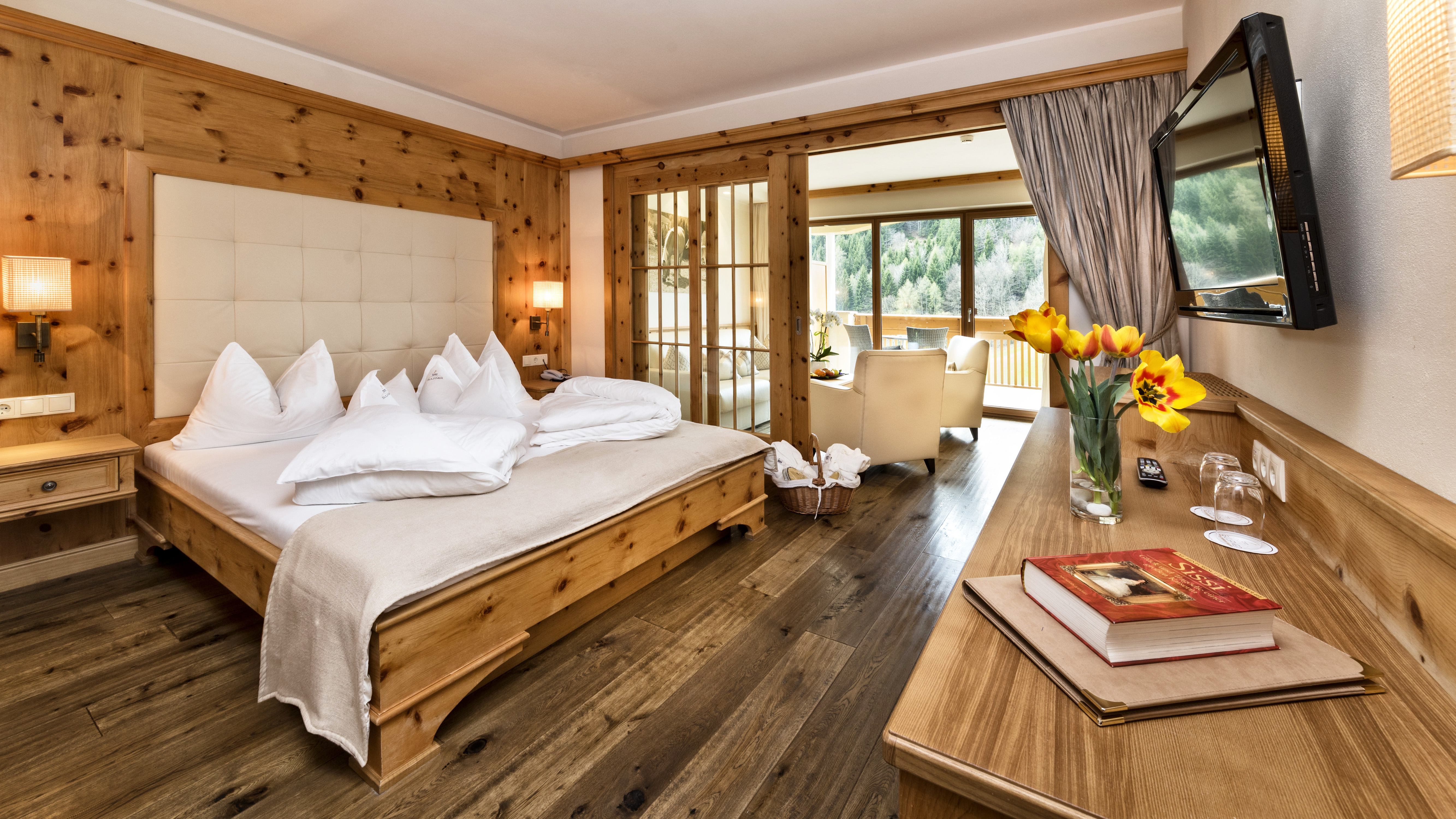 Wohnkomfort Hotel Hafling 4 Sterne | Comfort abitativo Hotel Avelengo 4 stelle | Living comfort Hotel Hafling 4 star